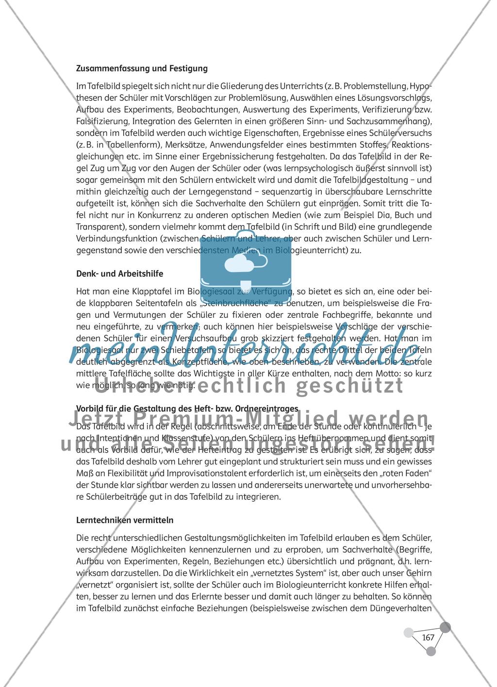 Welche Medien helfen den Schülern beim strukturierten Lernen im Biologieunterricht? Preview 22
