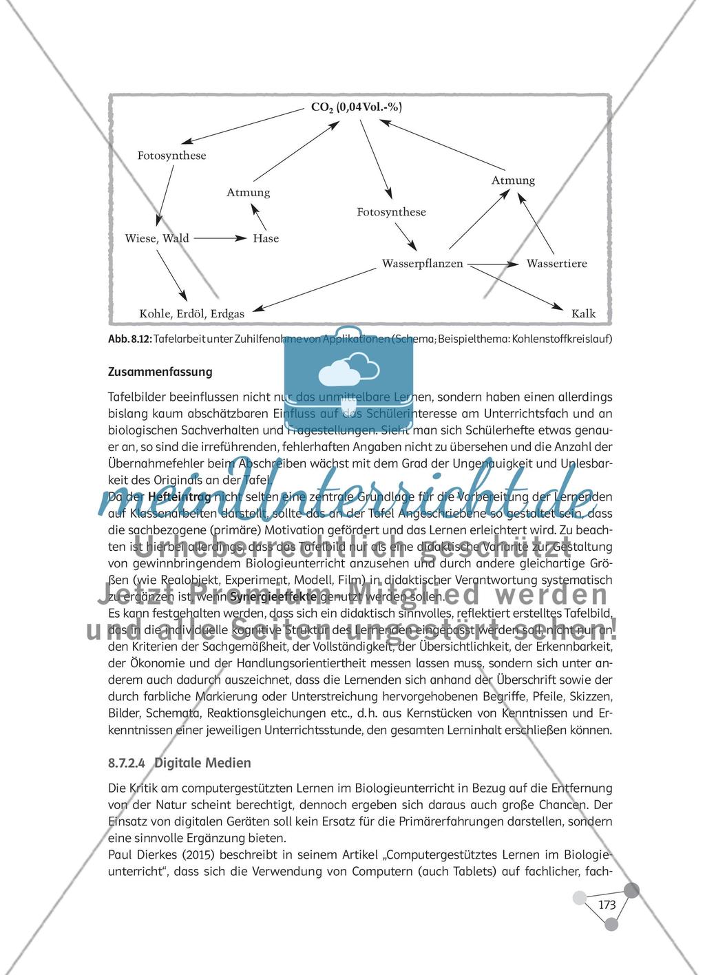 Welche Medien helfen den Schülern beim strukturierten Lernen im Biologieunterricht? Preview 28