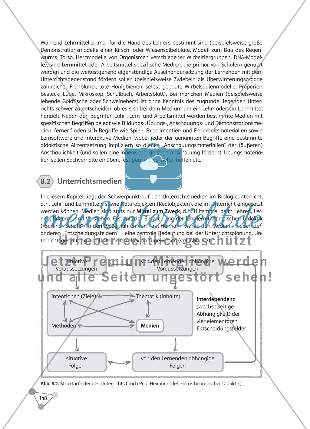 Welche Medien helfen den Schülern beim strukturierten Lernen im Biologieunterricht? Preview 3