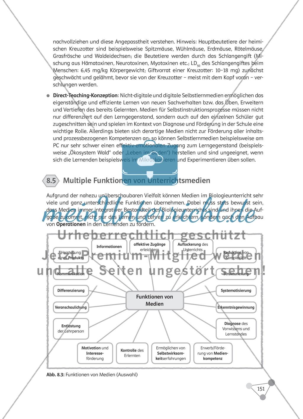 Welche Medien helfen den Schülern beim strukturierten Lernen im Biologieunterricht? Preview 6