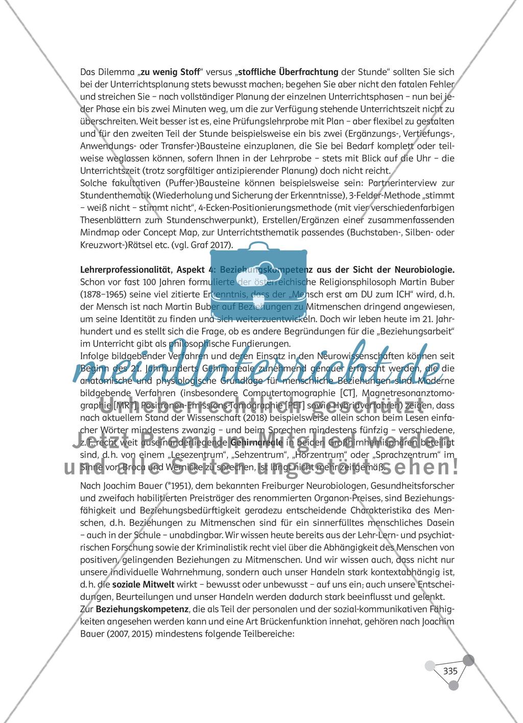 Wie gehe ich eine Prüfungslehrprobe im Fach Biologie professionell an und welche Aspekte helfen mir bei der Vorbereitung der Biologielehrprobe? Preview 10