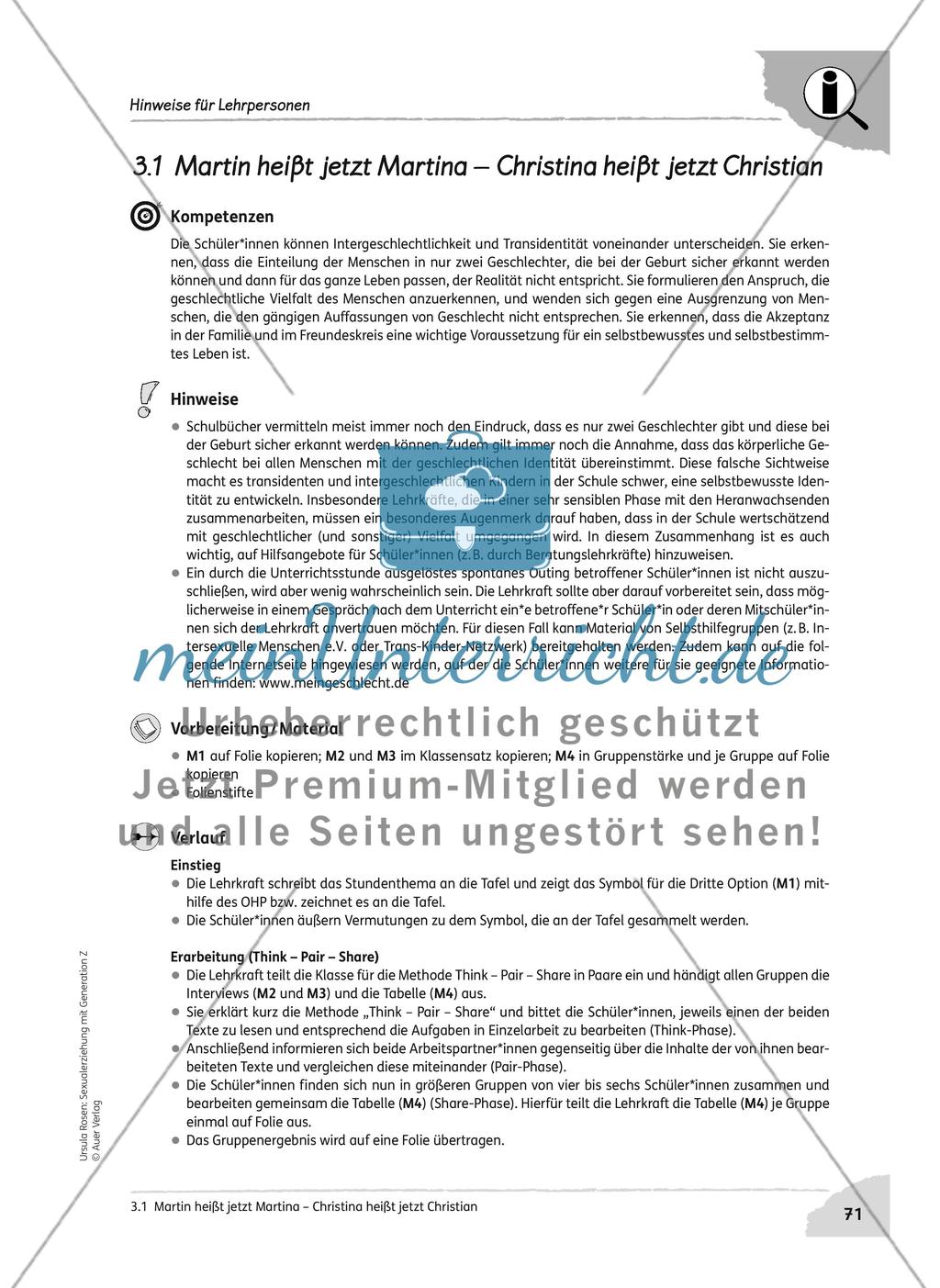 Unterrichtseinheiten für die Klassenstufen 5–10 Preview 1