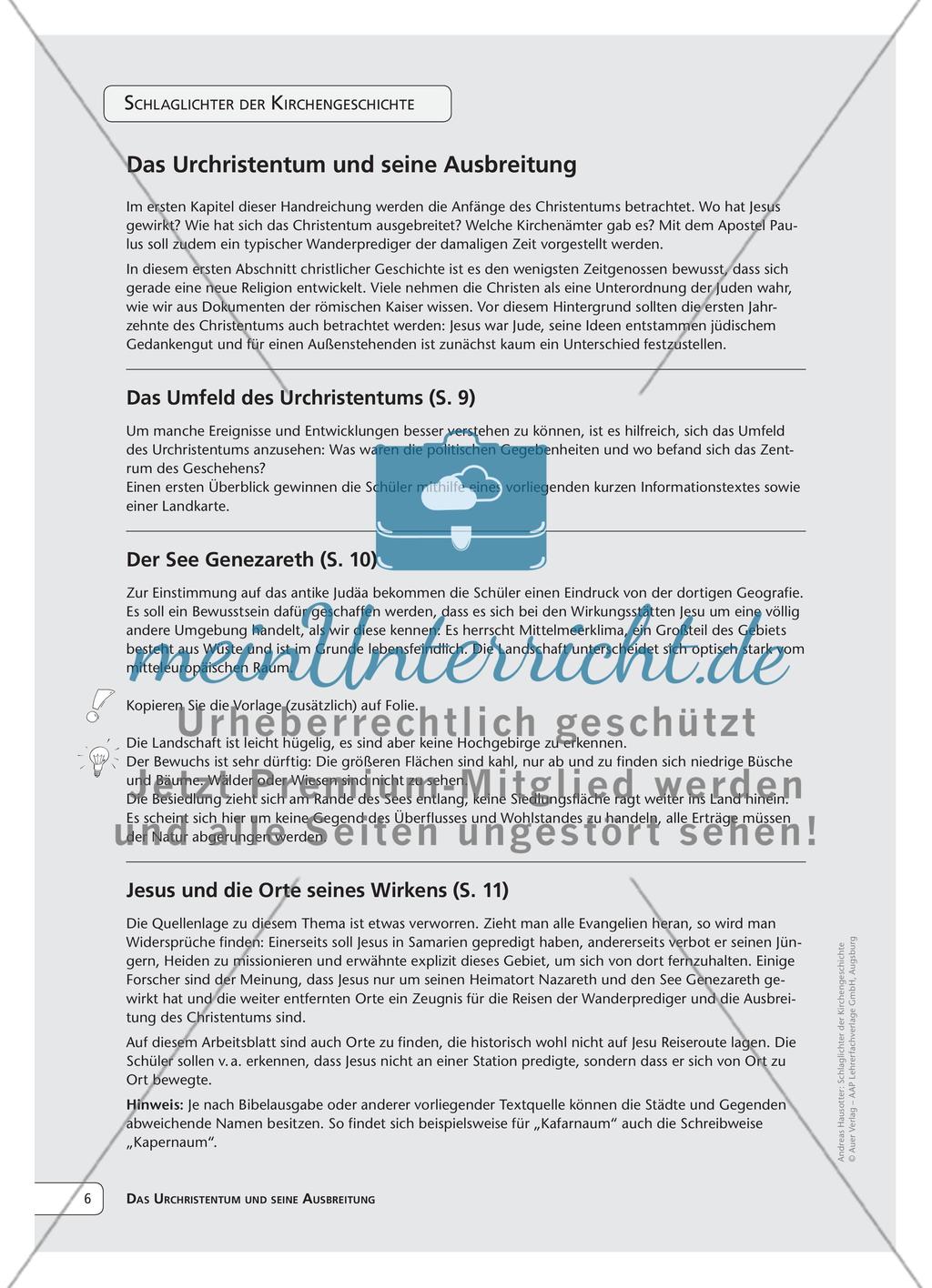 Das Urchristentum und seine Ausbreitung Preview 1