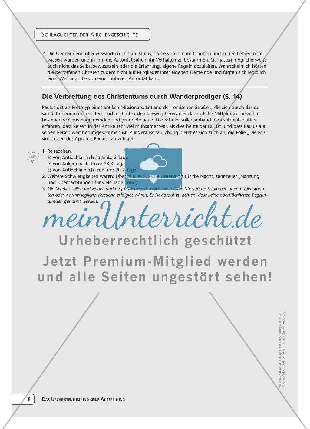 Das Urchristentum und seine Ausbreitung Preview 3