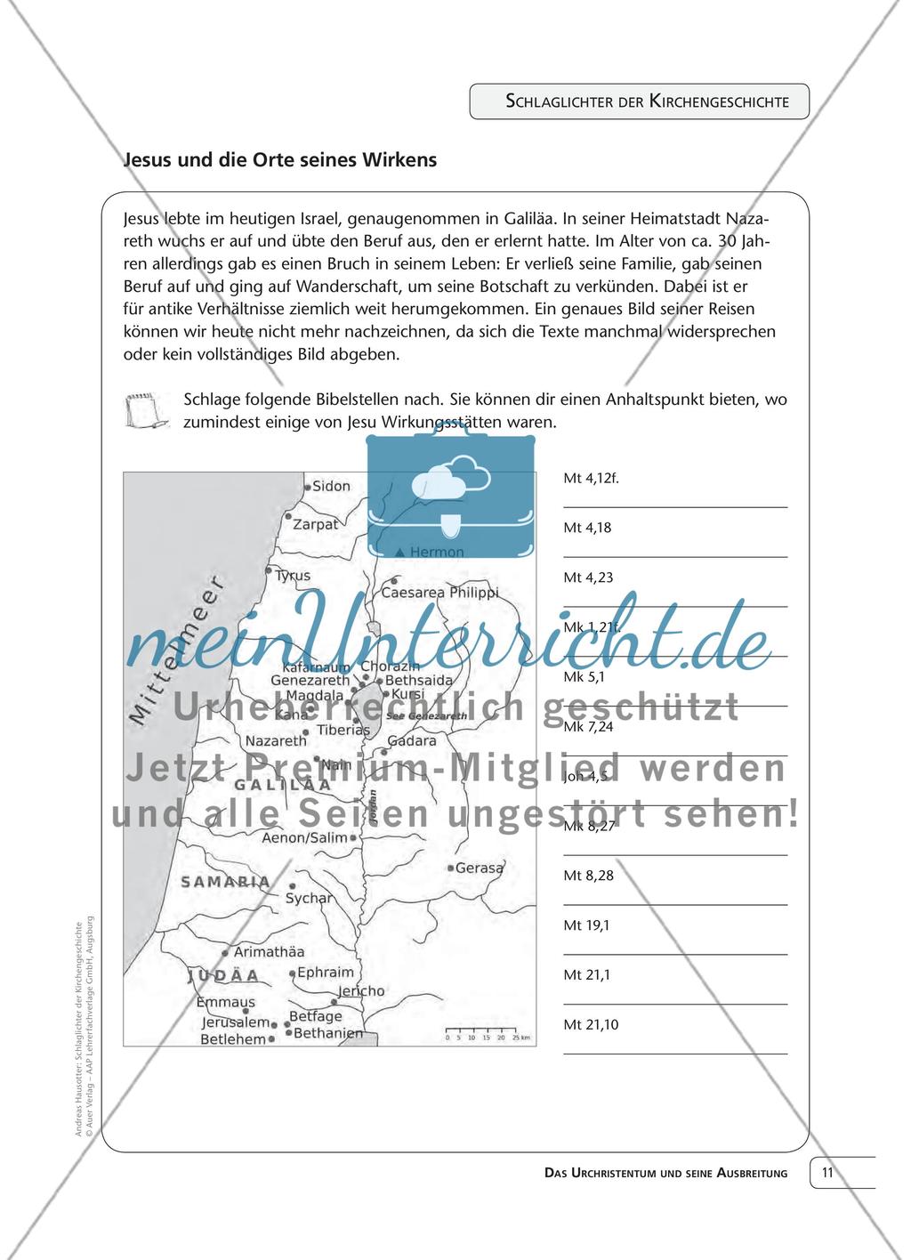Das Urchristentum und seine Ausbreitung Preview 6