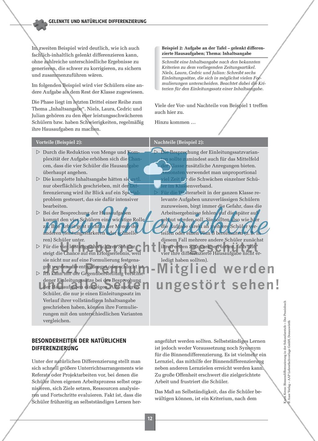 Gelenkte und natürliche Differenzierung Preview 5