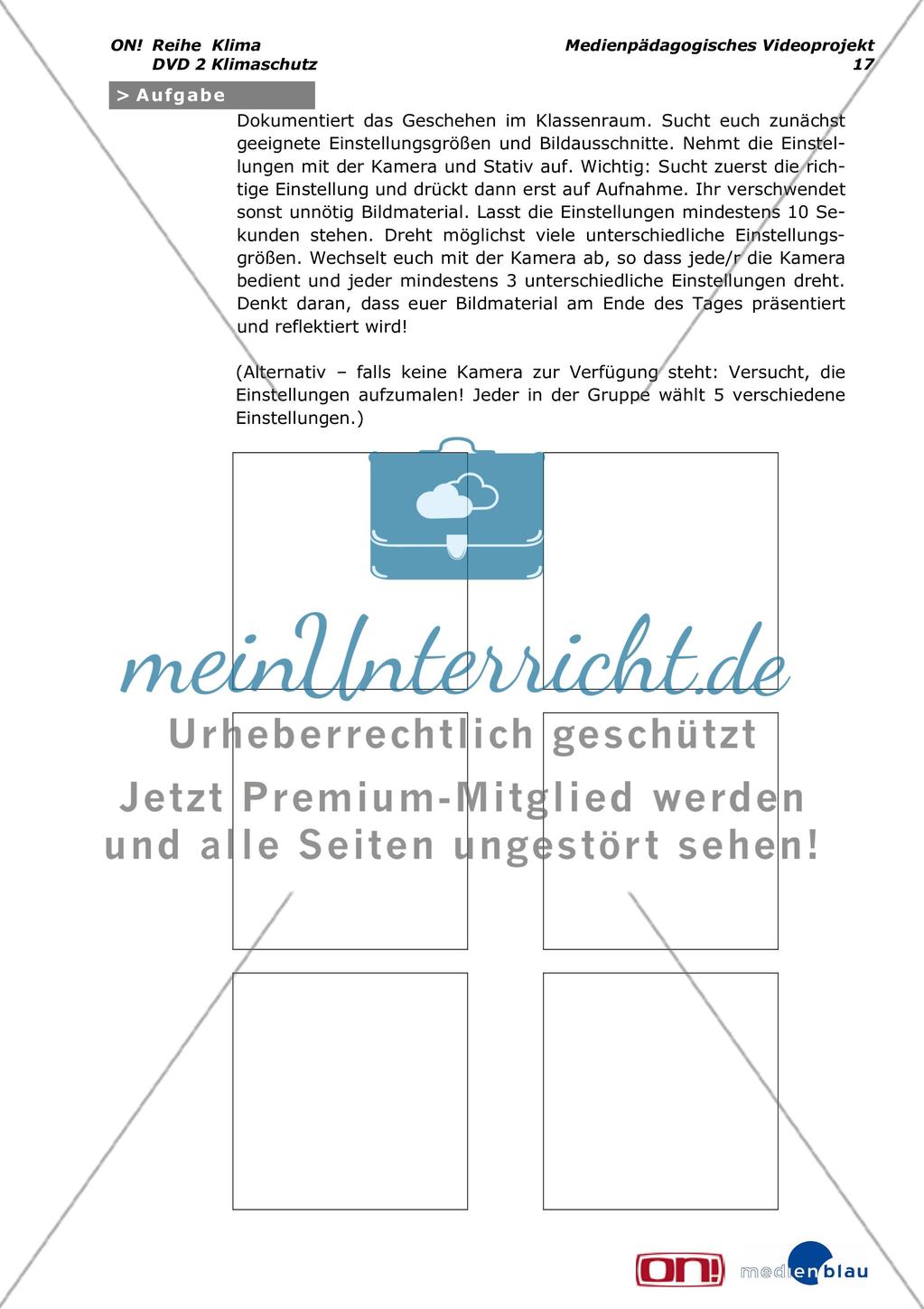 Klimaschutz - Interessen und Positionen - Projektvorschlag Preview 18