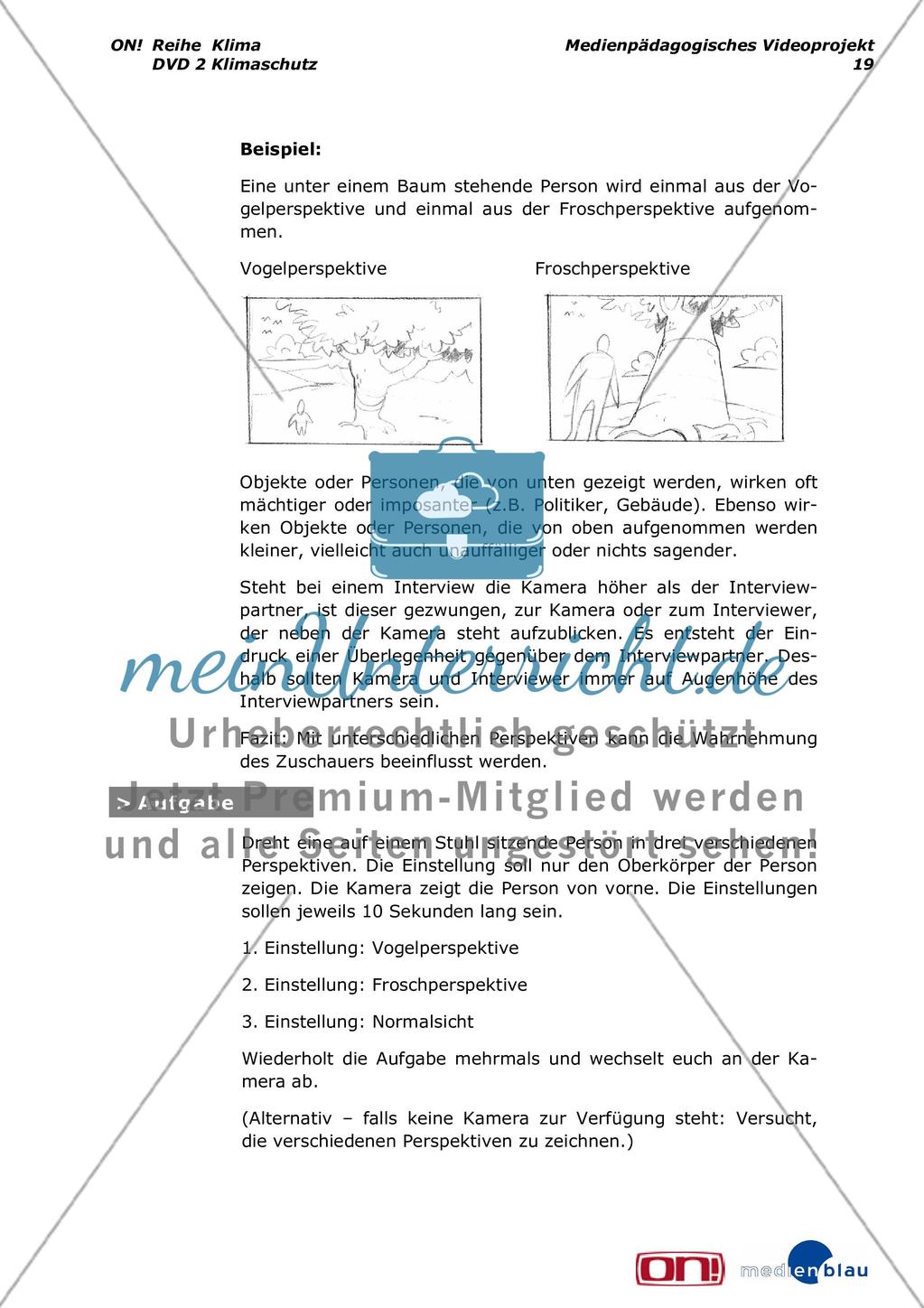 Klimaschutz - Interessen und Positionen - Projektvorschlag Preview 20