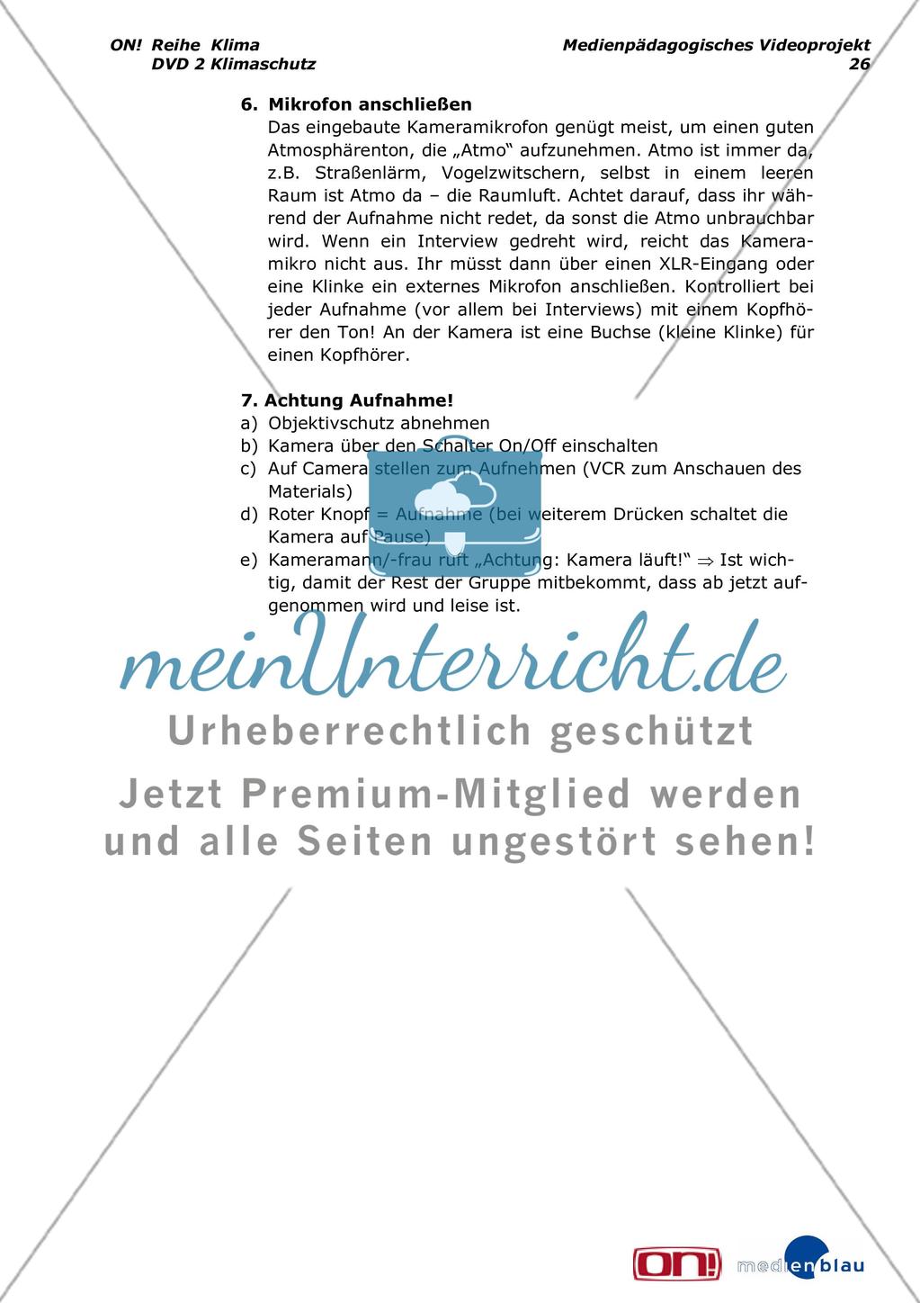 Klimaschutz - Interessen und Positionen - Projektvorschlag Preview 27
