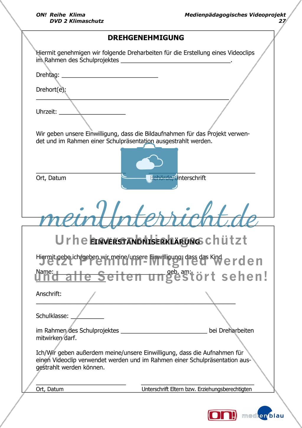 Klimaschutz - Interessen und Positionen - Projektvorschlag Preview 28