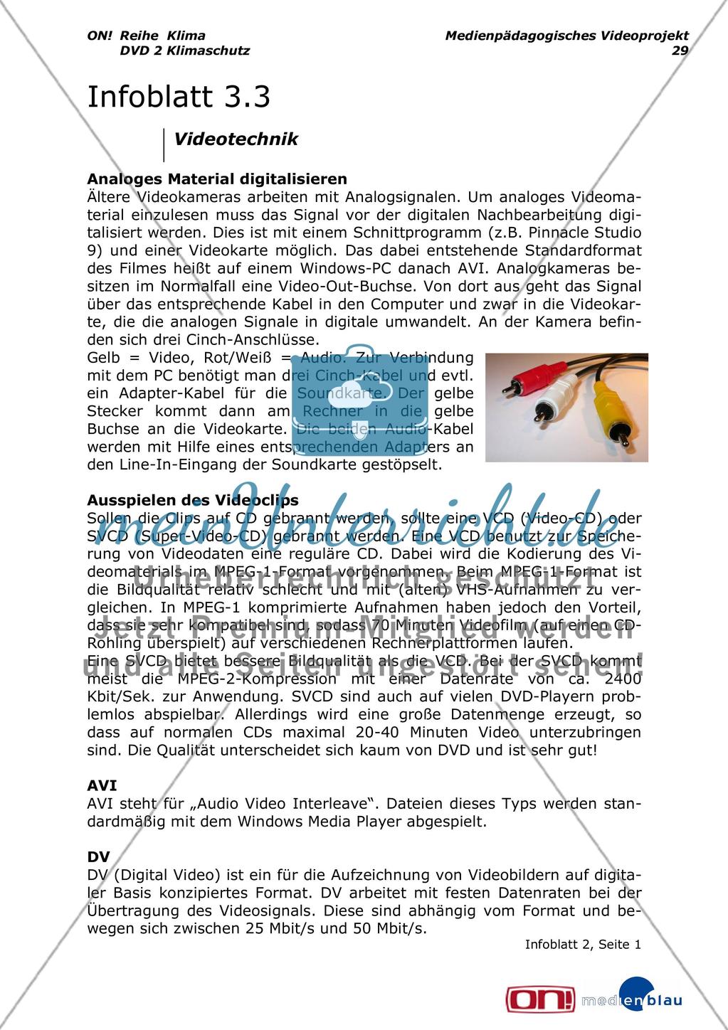 Klimaschutz - Interessen und Positionen - Projektvorschlag Preview 30