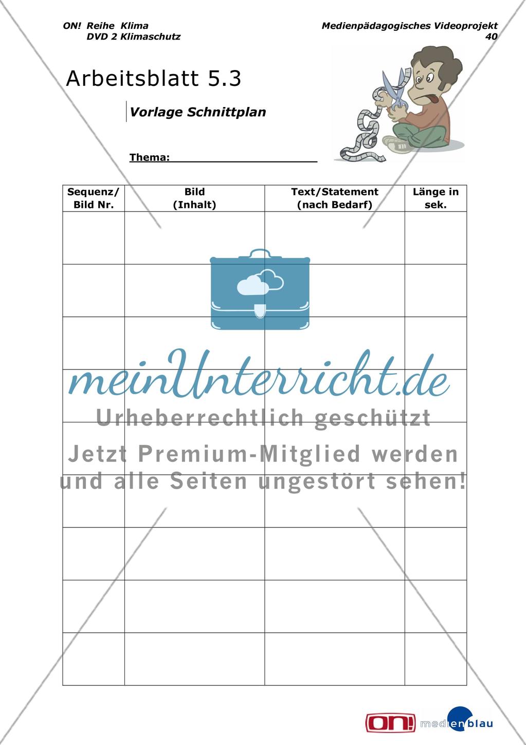 Klimaschutz - Interessen und Positionen - Projektvorschlag Preview 41