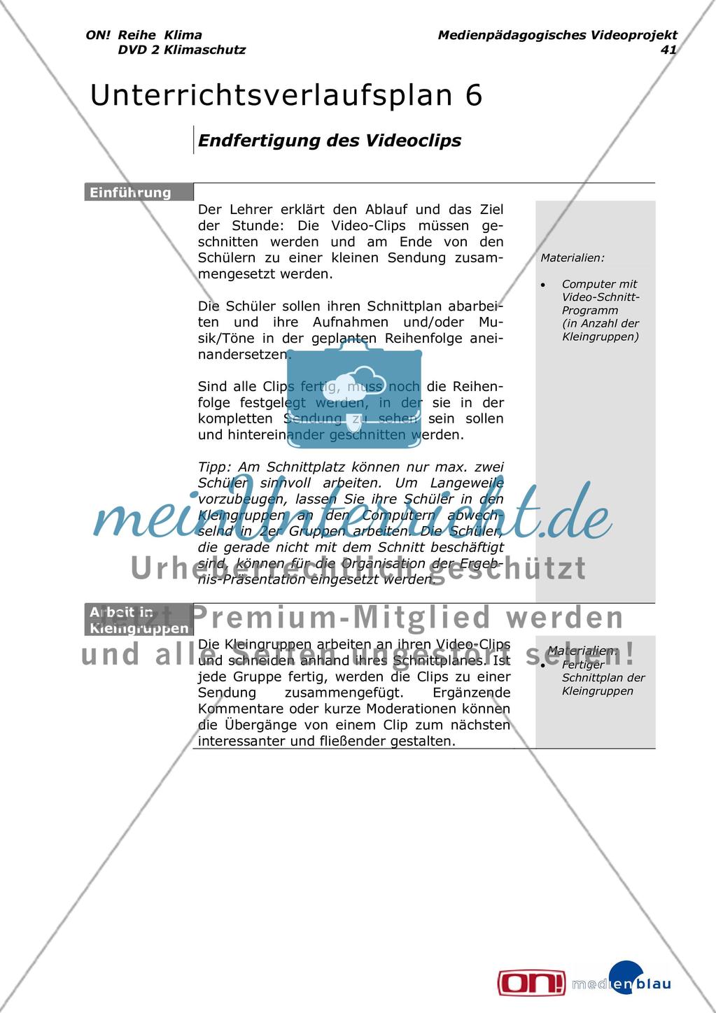 Klimaschutz - Interessen und Positionen - Projektvorschlag Preview 42