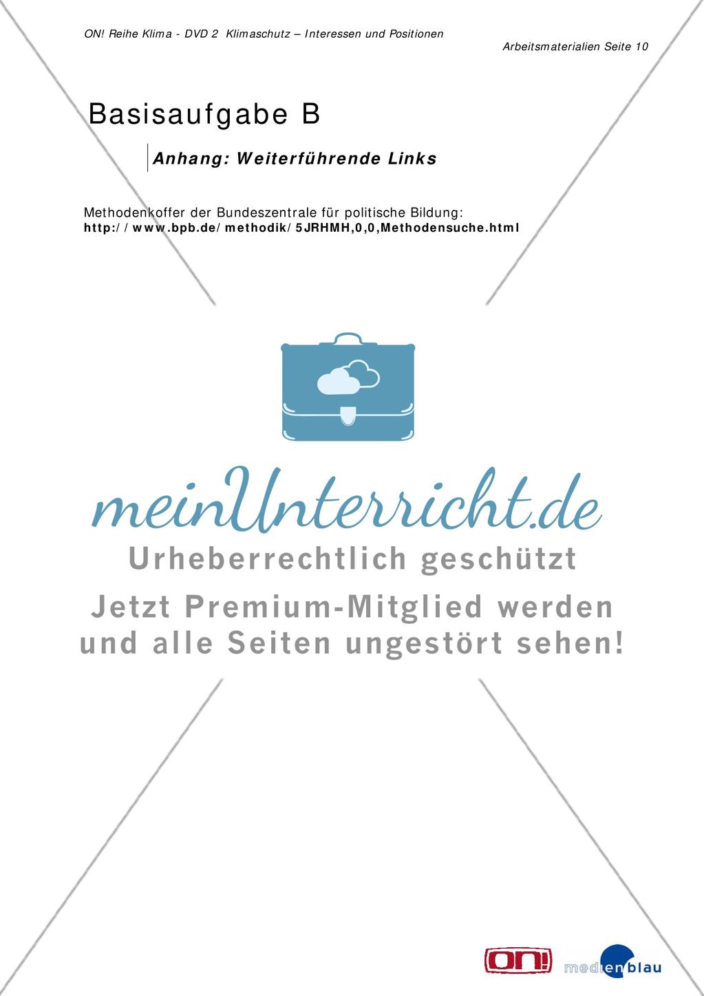 Basisaufgabe C: Klimawandel - Umgang mit Veränderungen Preview 10