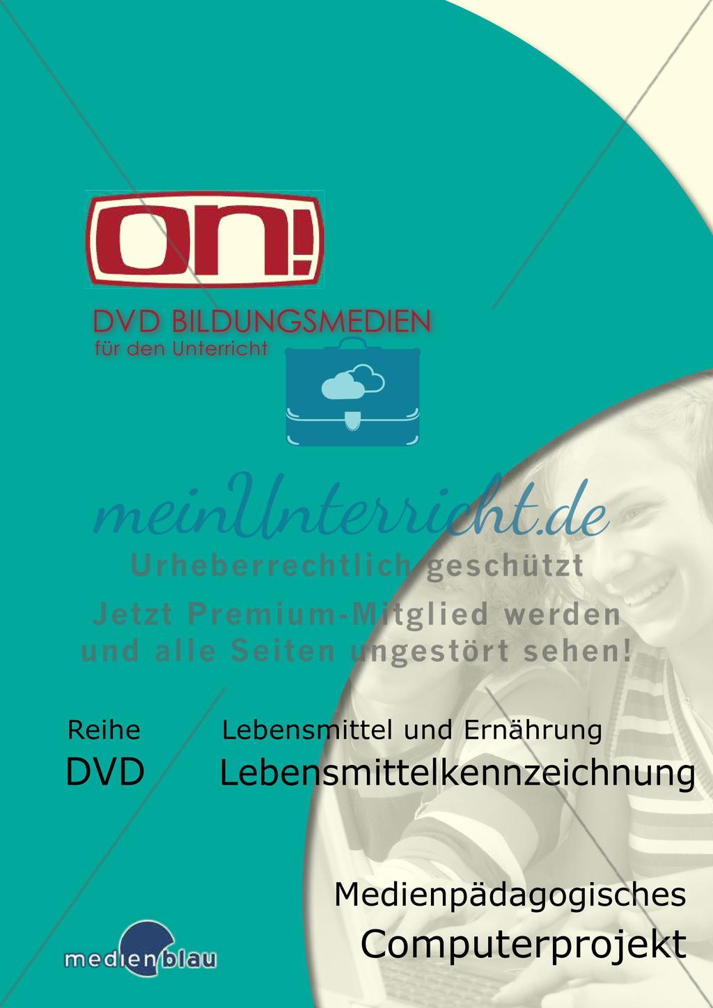 Lebensmittelkennzeichnung - Projektvorschlag Preview 1