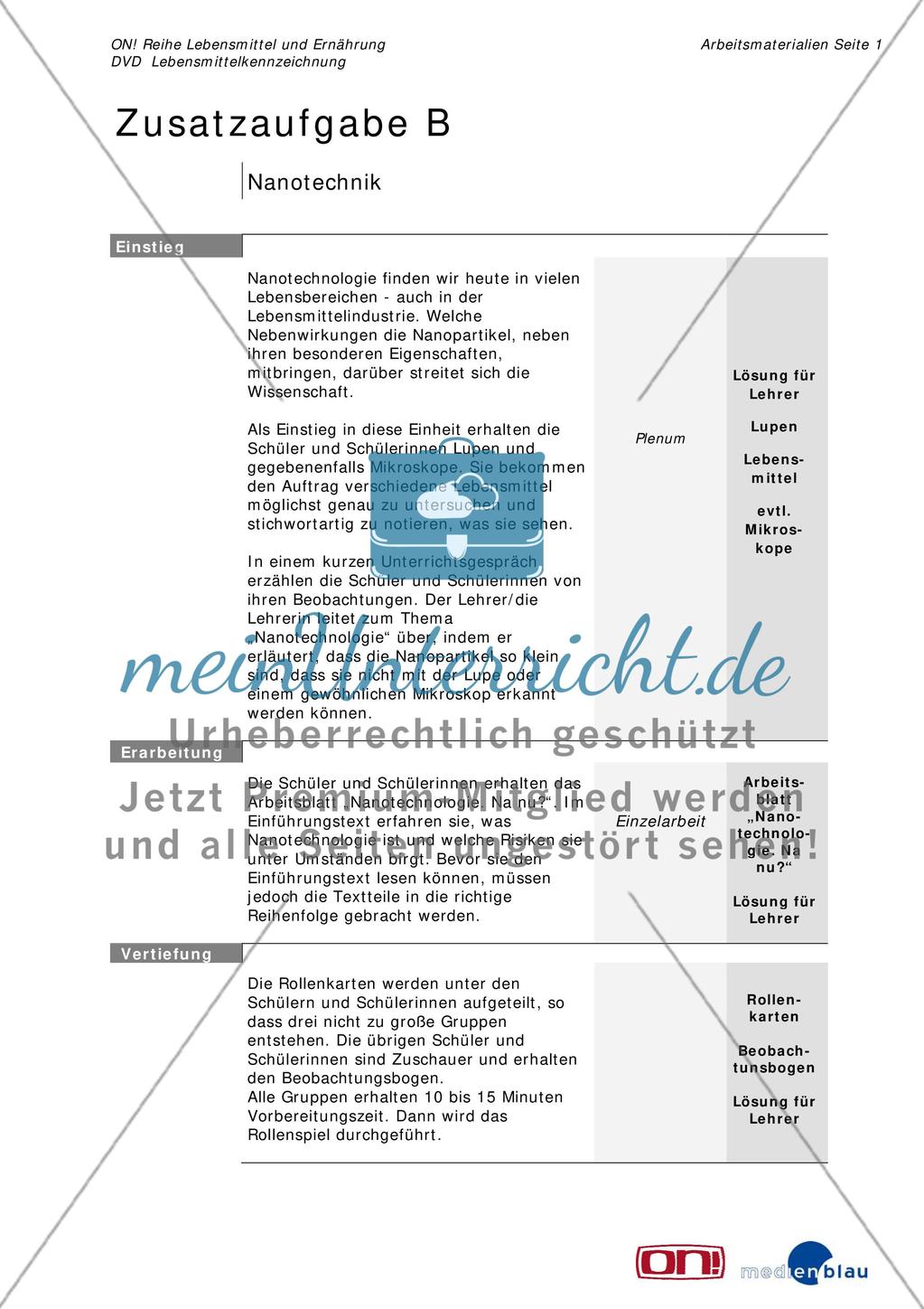 Zusatzaufgabe B: Nanotechnik Preview 1