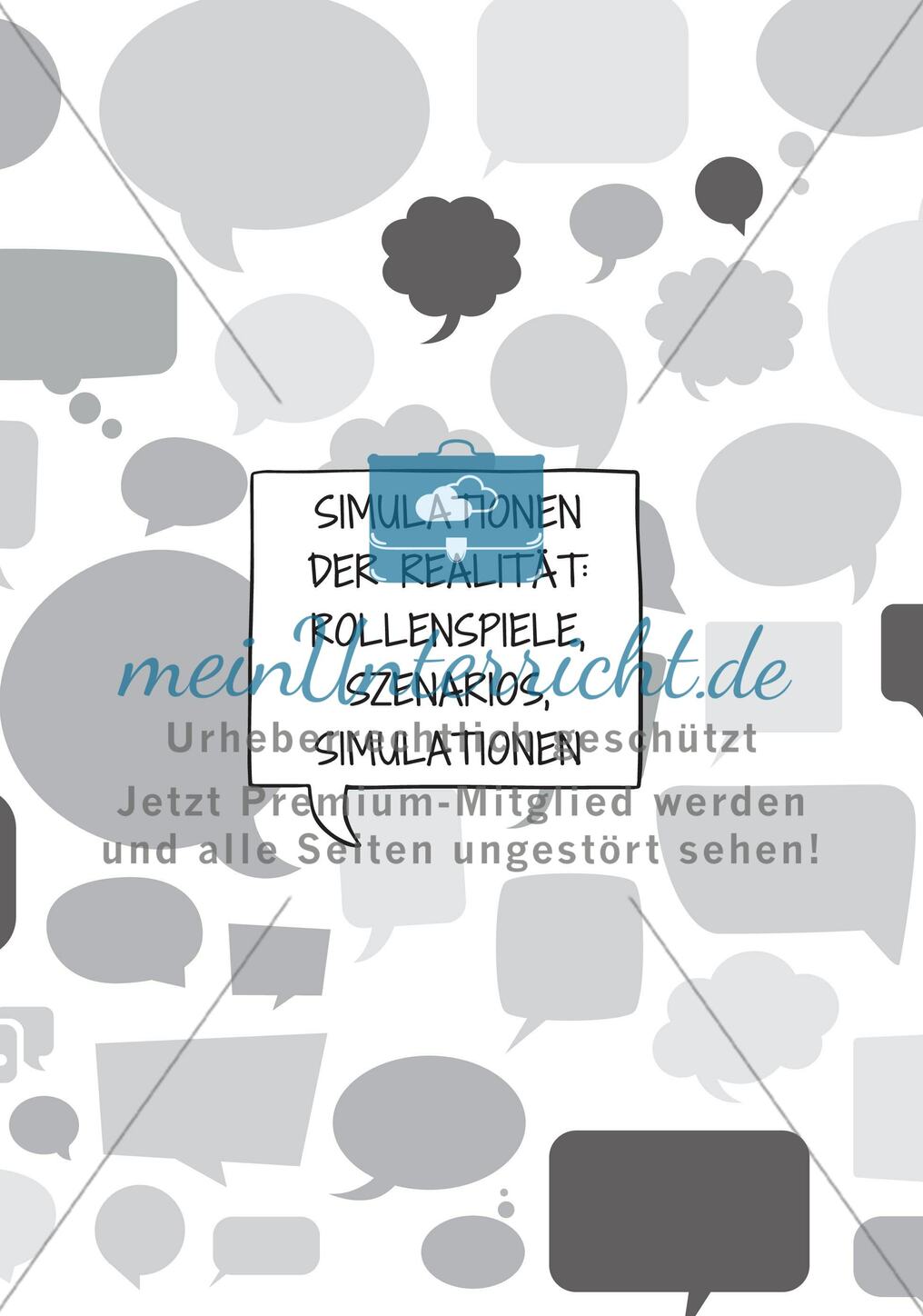 SIMULATION DER REALITÄT: ROLLENSPIELE, SZENARIOS, SIMULATIONEN Preview 1