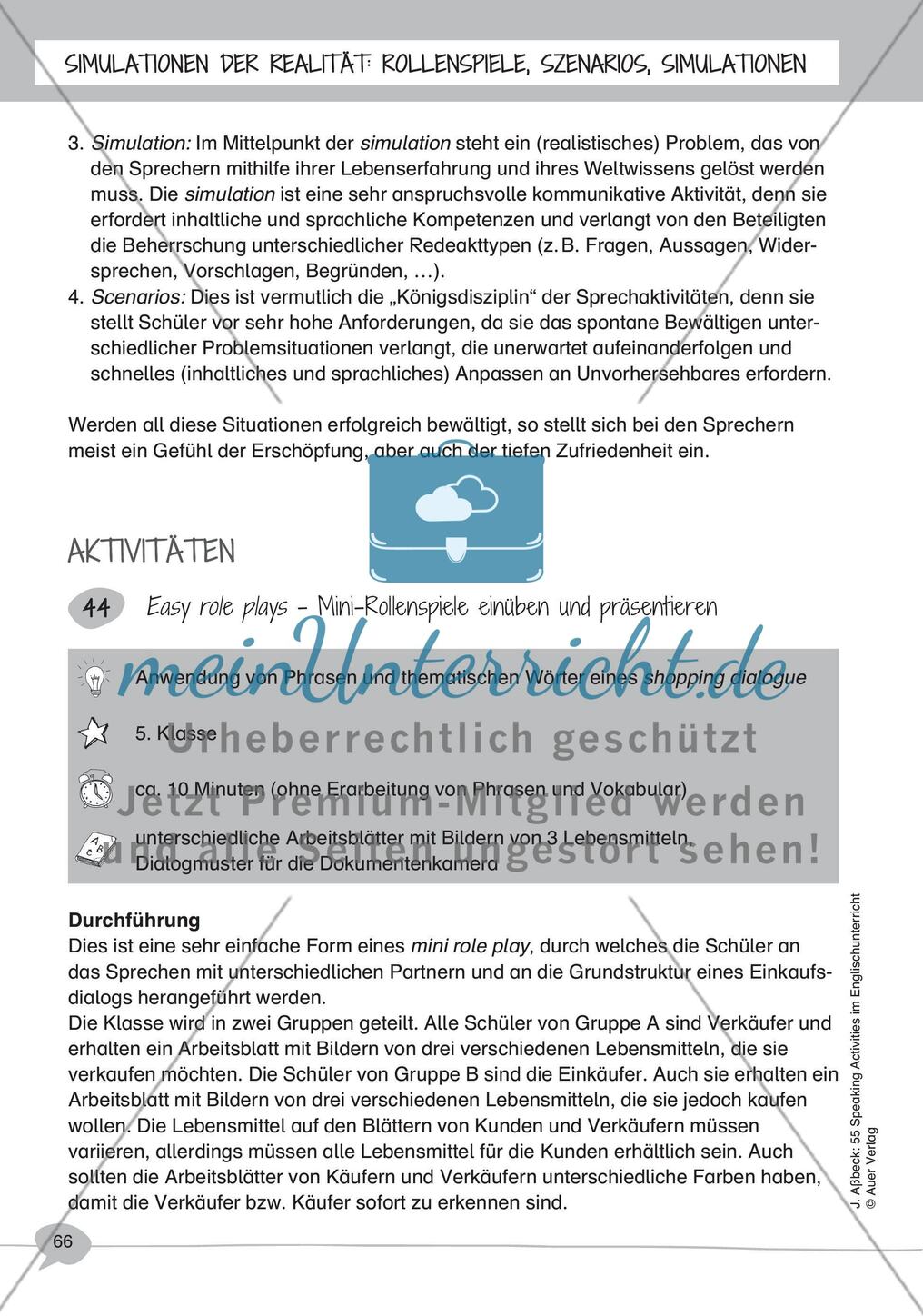 SIMULATION DER REALITÄT: ROLLENSPIELE, SZENARIOS, SIMULATIONEN Preview 3