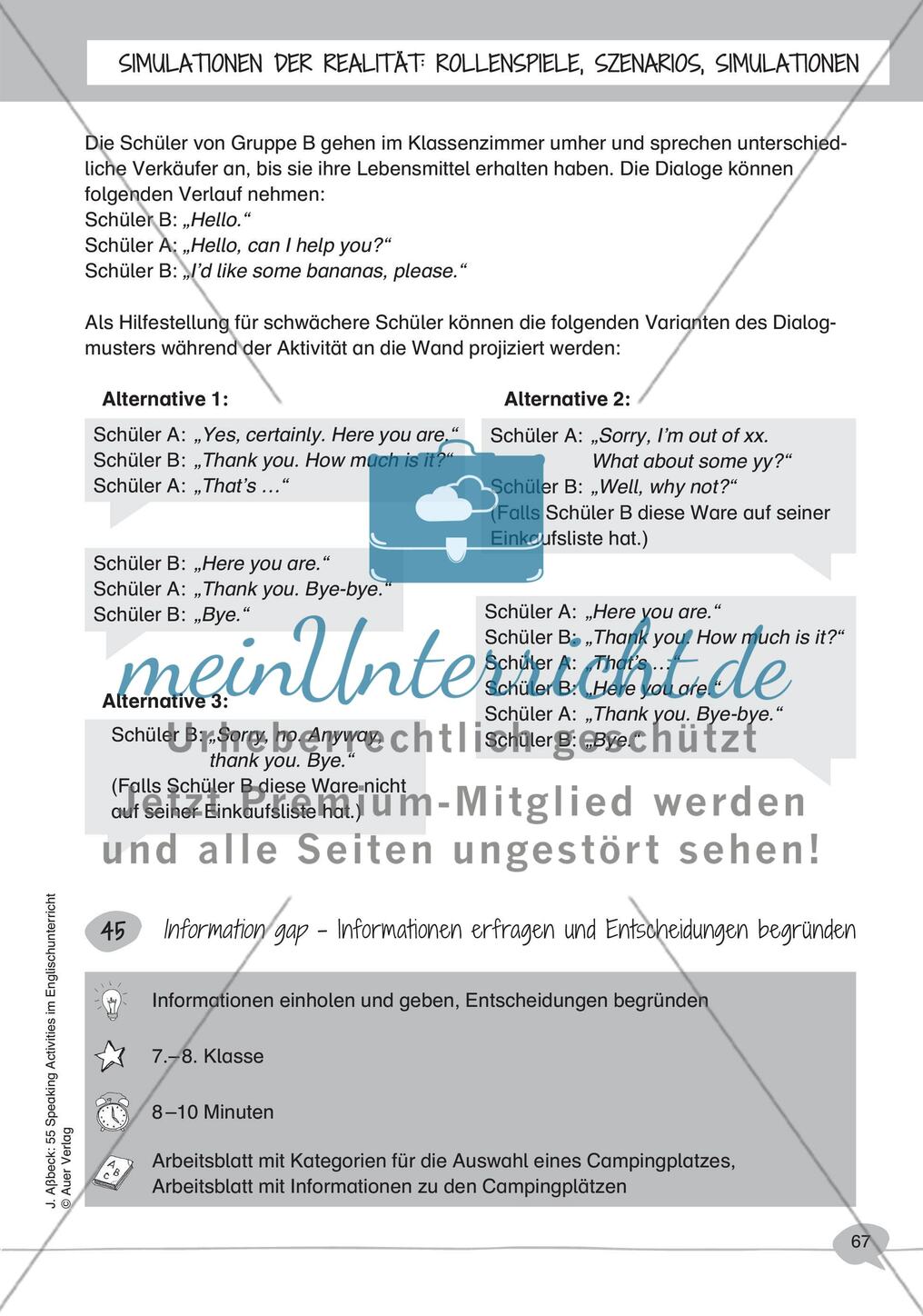 SIMULATION DER REALITÄT: ROLLENSPIELE, SZENARIOS, SIMULATIONEN Preview 4