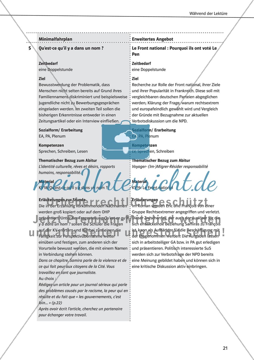 Unterrichtsvorschläge Preview 10