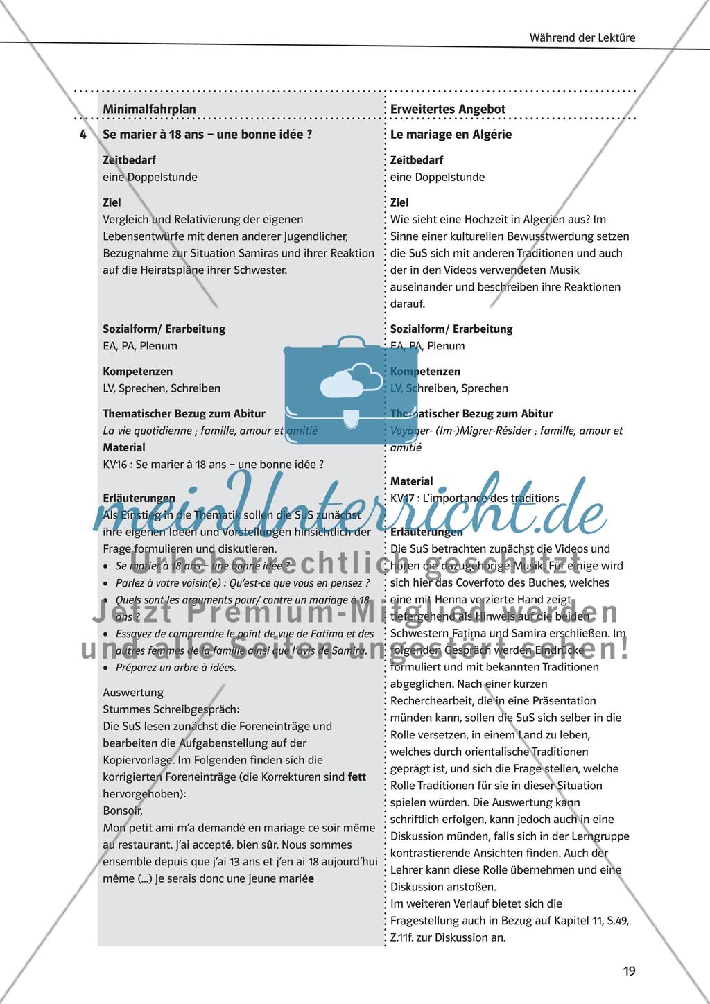 Unterrichtsvorschläge Preview 8