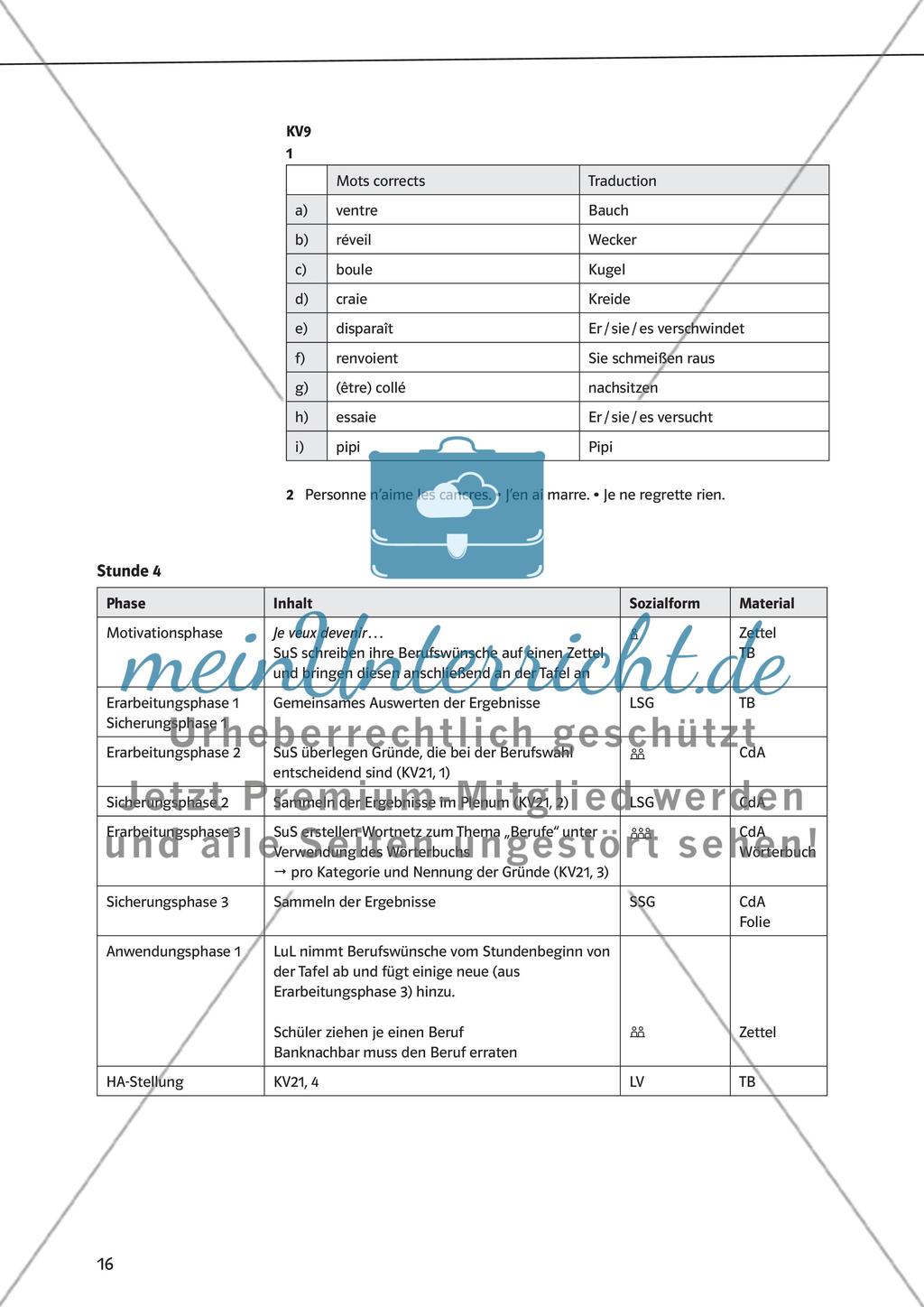 Unterrichtsvorschläge Preview 9