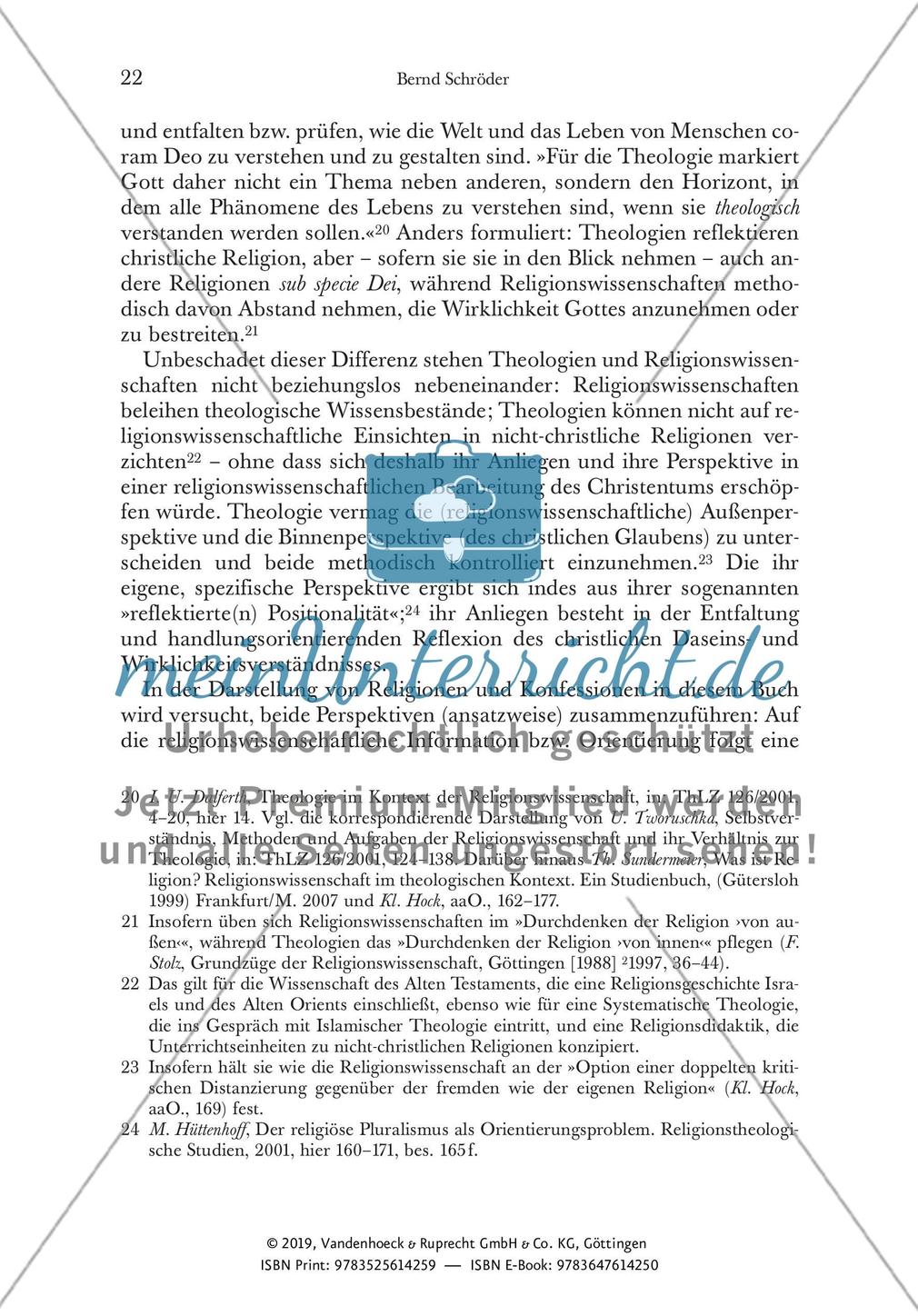 Religionswissenschaftliche Orientierung und theologische Positionierung Preview 12