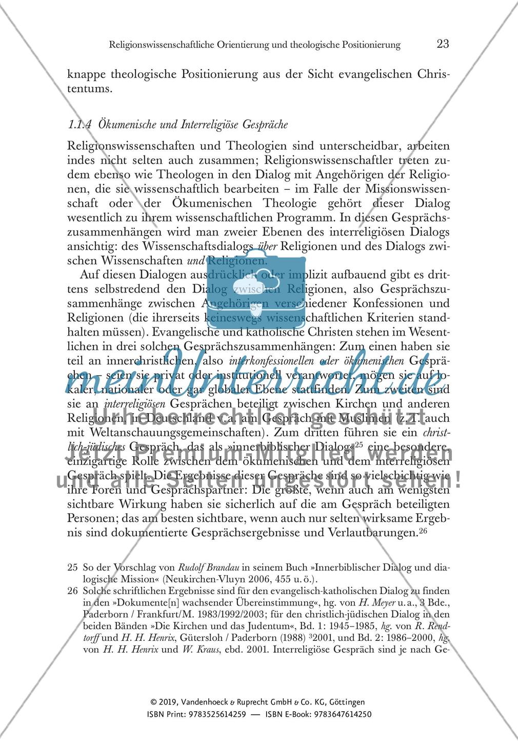 Religionswissenschaftliche Orientierung und theologische Positionierung Preview 13