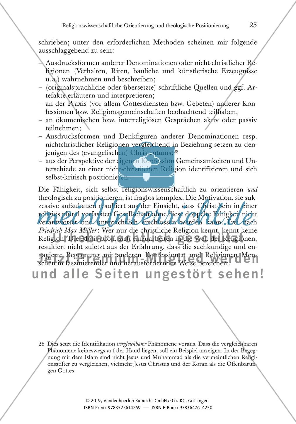 Religionswissenschaftliche Orientierung und theologische Positionierung Preview 15