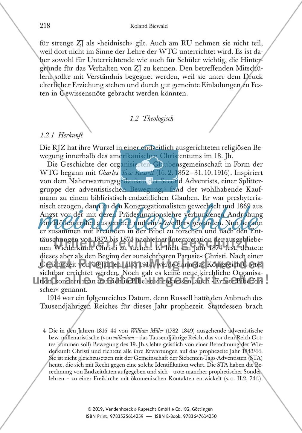 Zeugen Jehovas meinUnterricht