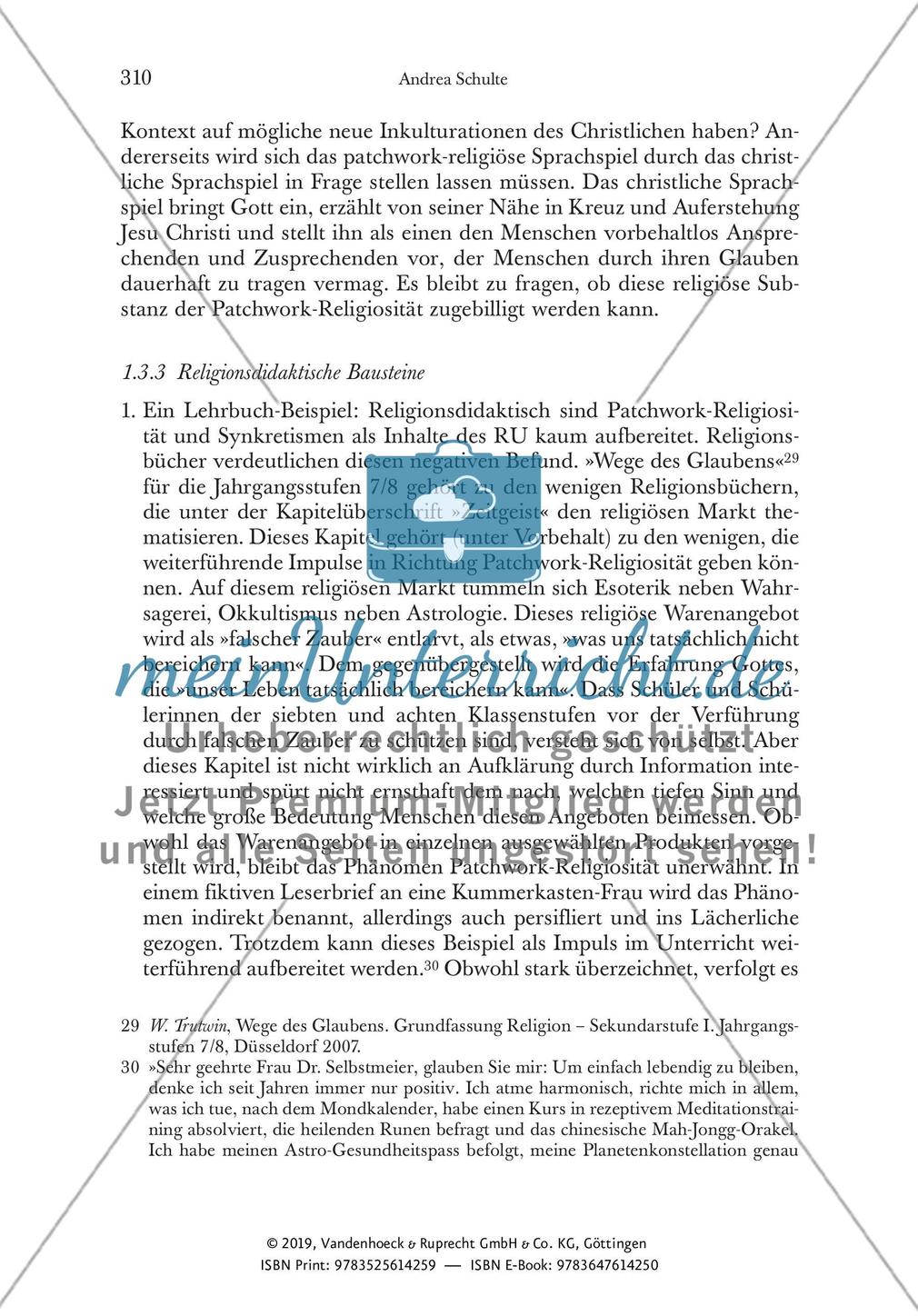 Patchwork-Religiosität / Synkretismen Preview 16
