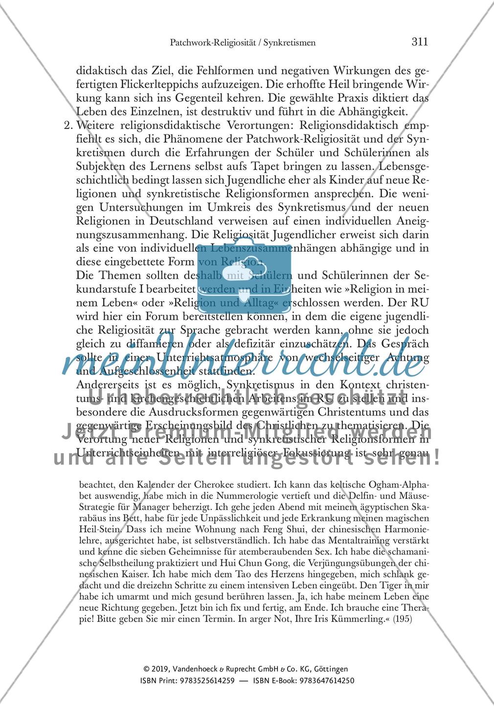 Patchwork-Religiosität / Synkretismen Preview 17