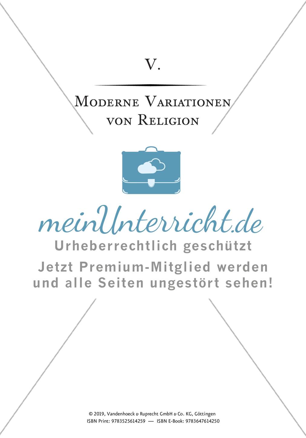 Patchwork-Religiosität / Synkretismen Preview 1