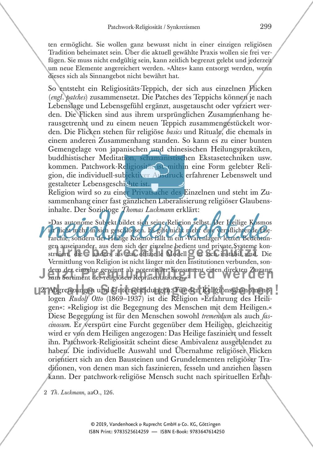 Patchwork-Religiosität / Synkretismen Preview 5