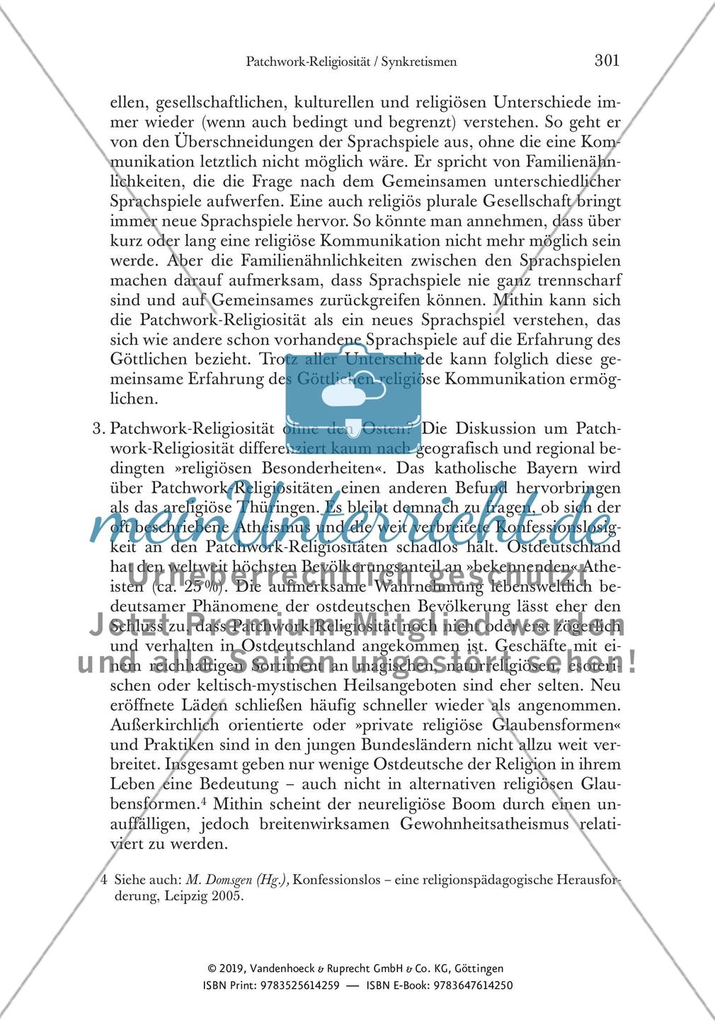 Patchwork-Religiosität / Synkretismen Preview 7