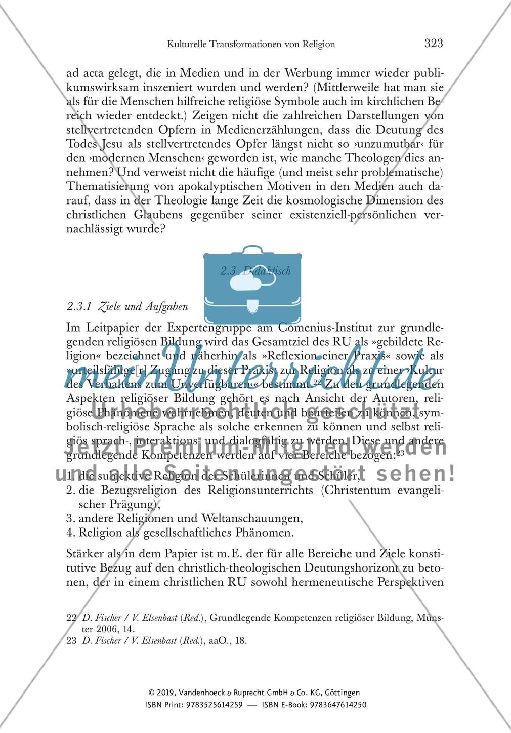 Kulturelle Transformationen von Religion Preview 11