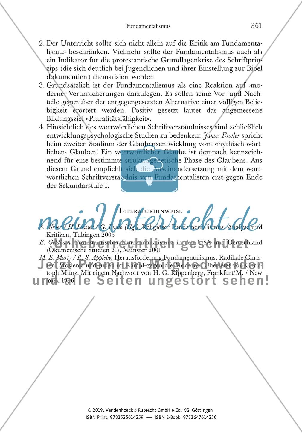 Fundamentalismus Preview 19