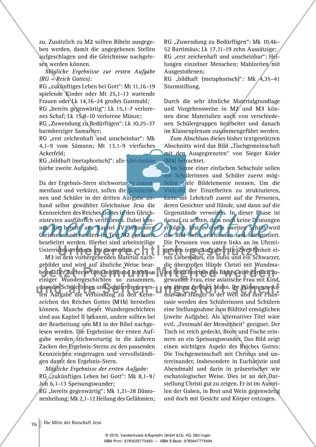 Die Mitte der Botschaft Jesu: Das Reich Gottes Preview 2