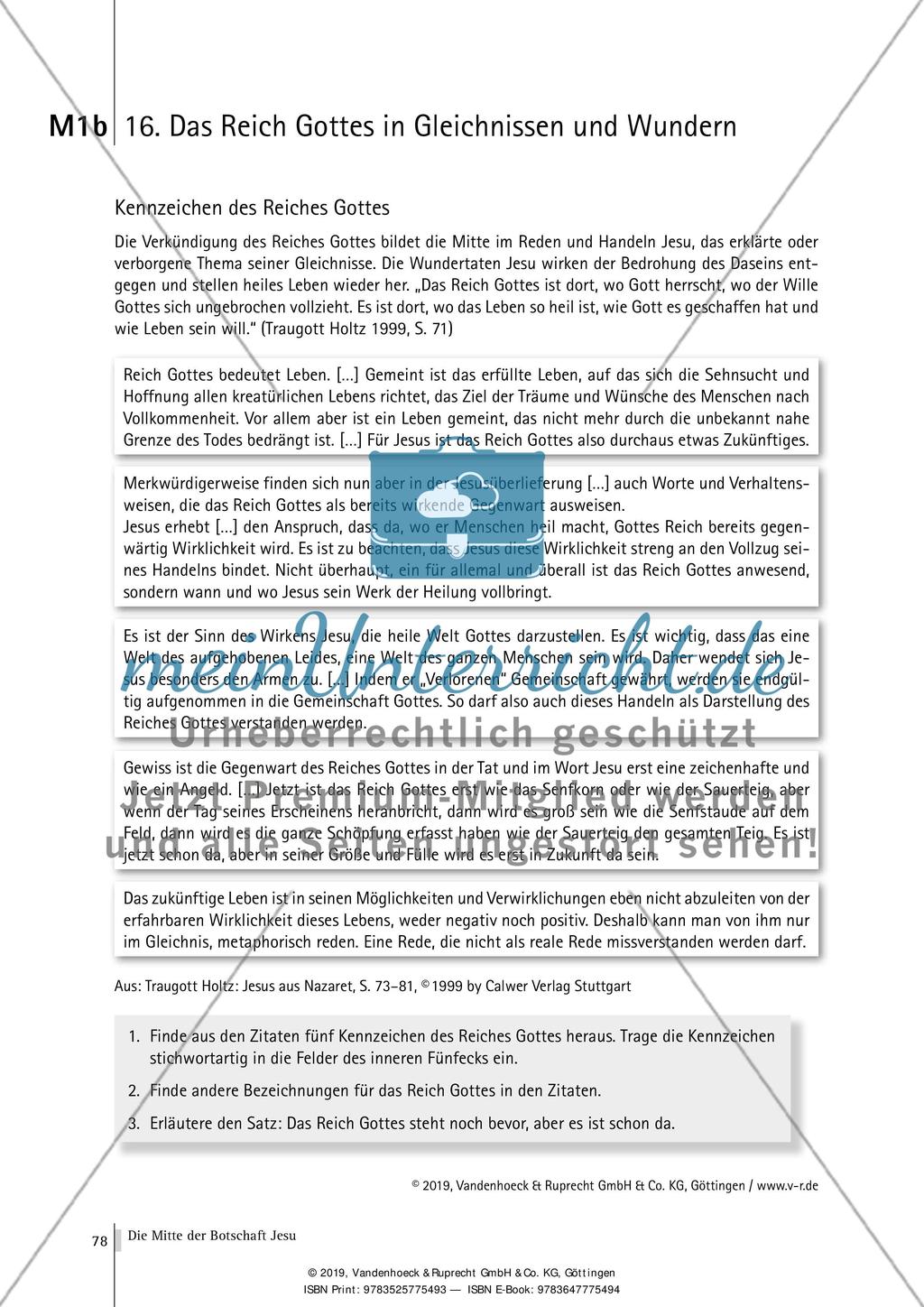 Die Mitte der Botschaft Jesu: Das Reich Gottes Preview 4