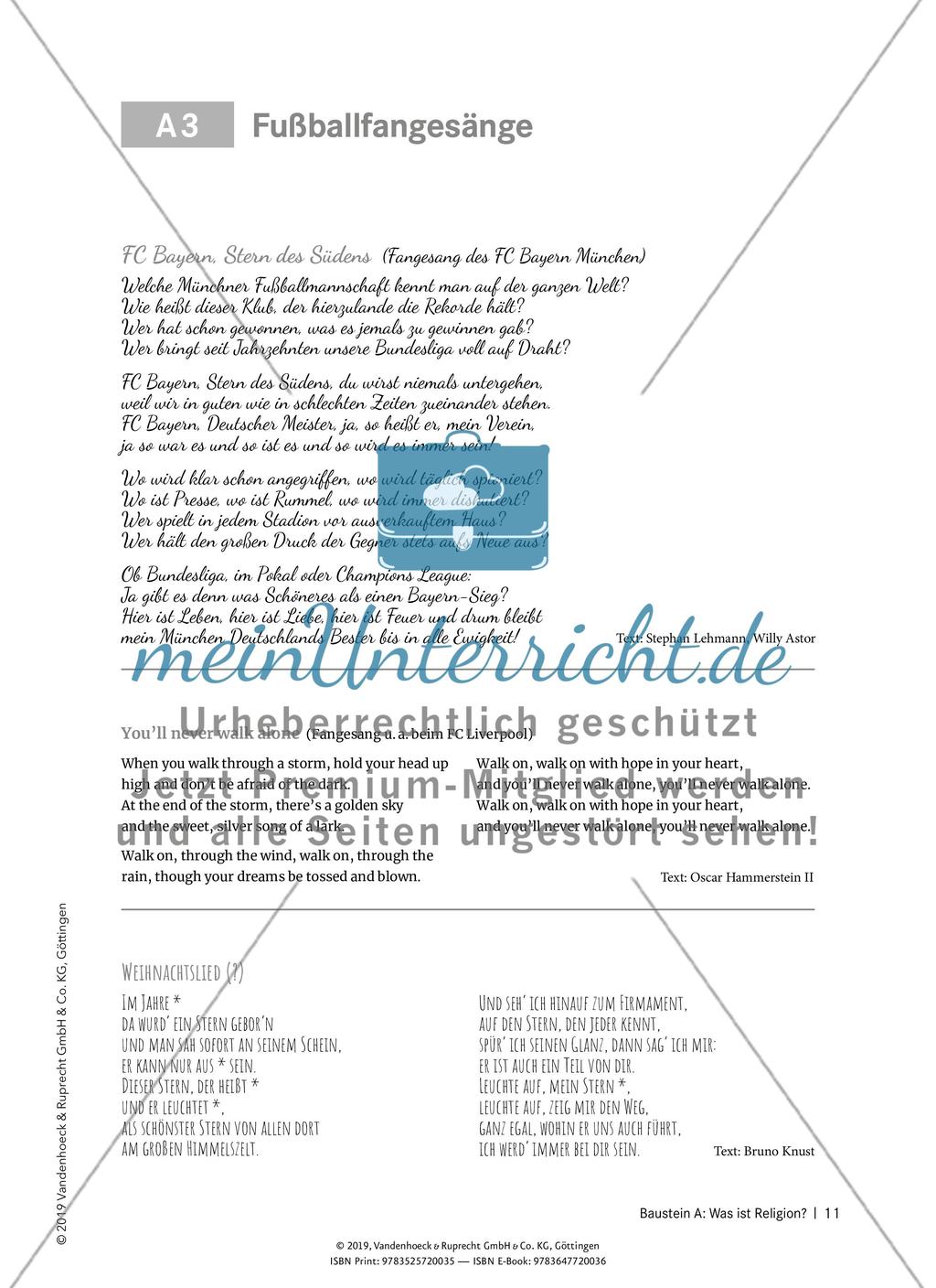 Baustein A: Was ist Religion? Preview 4