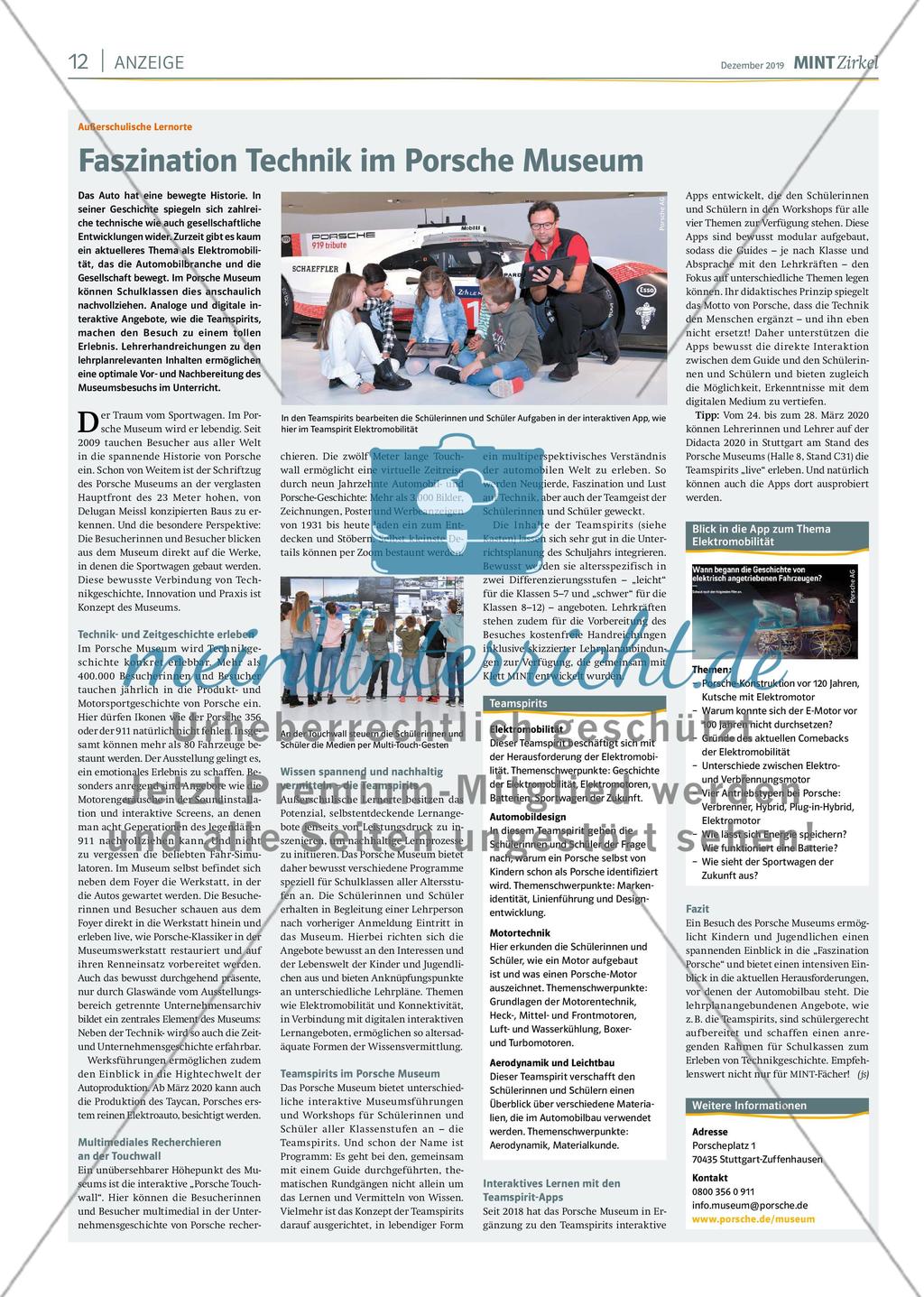 MINT Zirkel - Ausgabe 4, Dezember 2019 Preview 12
