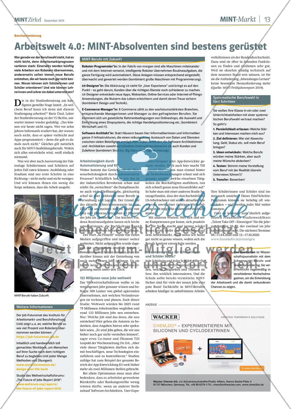 MINT Zirkel - Ausgabe 4, Dezember 2019 Preview 13