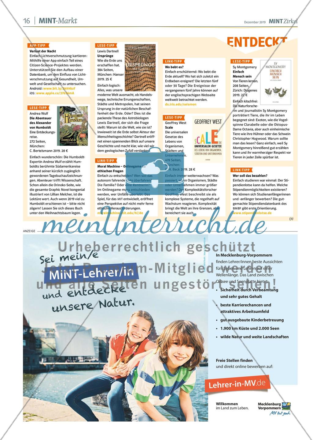 MINT Zirkel - Ausgabe 4, Dezember 2019 Preview 16