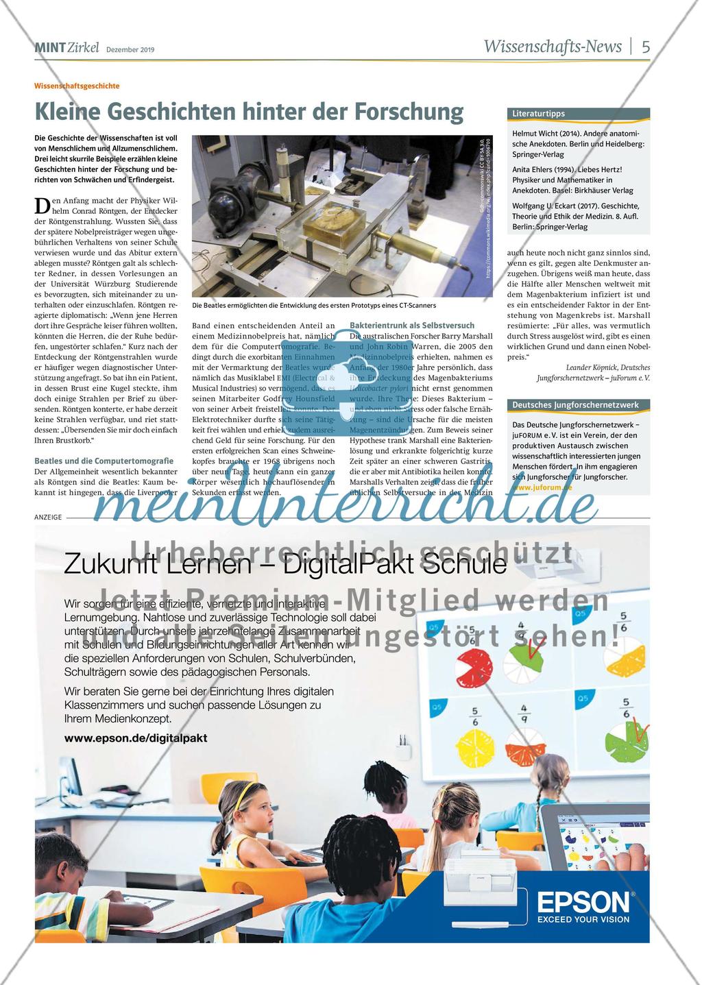 MINT Zirkel - Ausgabe 4, Dezember 2019 Preview 5