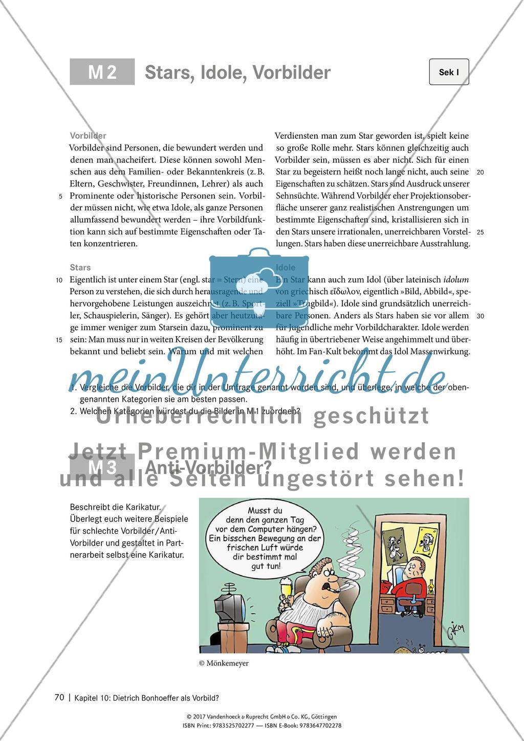 Kapitel 10: Dietrich Bonhoeffer als Vorbild? Preview 3