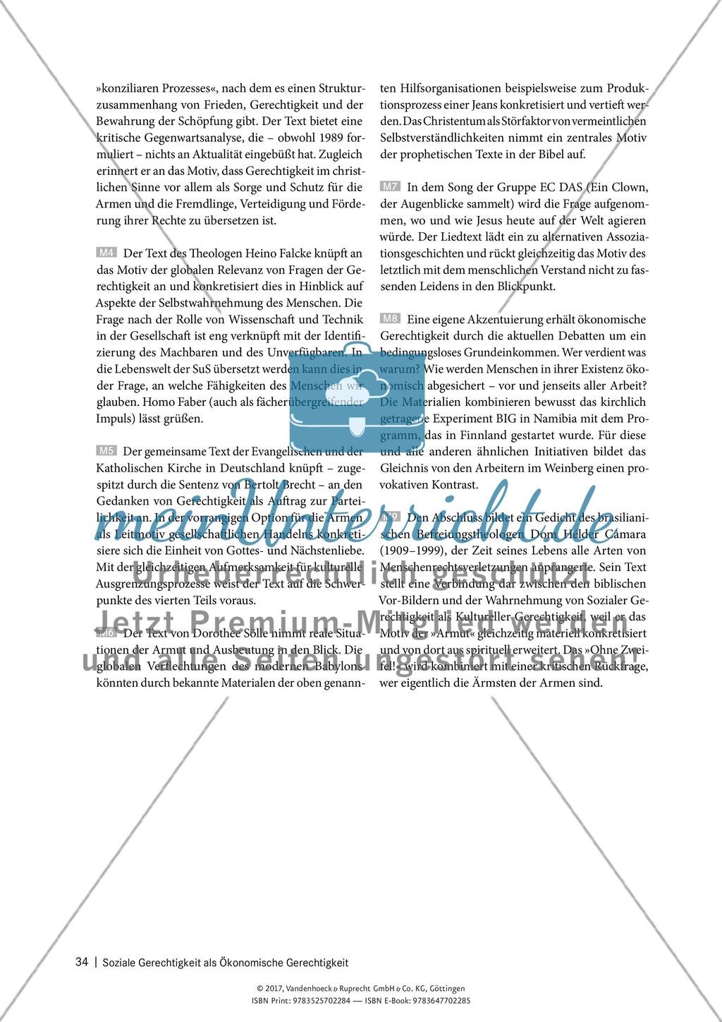 Soziale Gerechtigkeit als Ökonomische Gerechtigkeit Preview 2