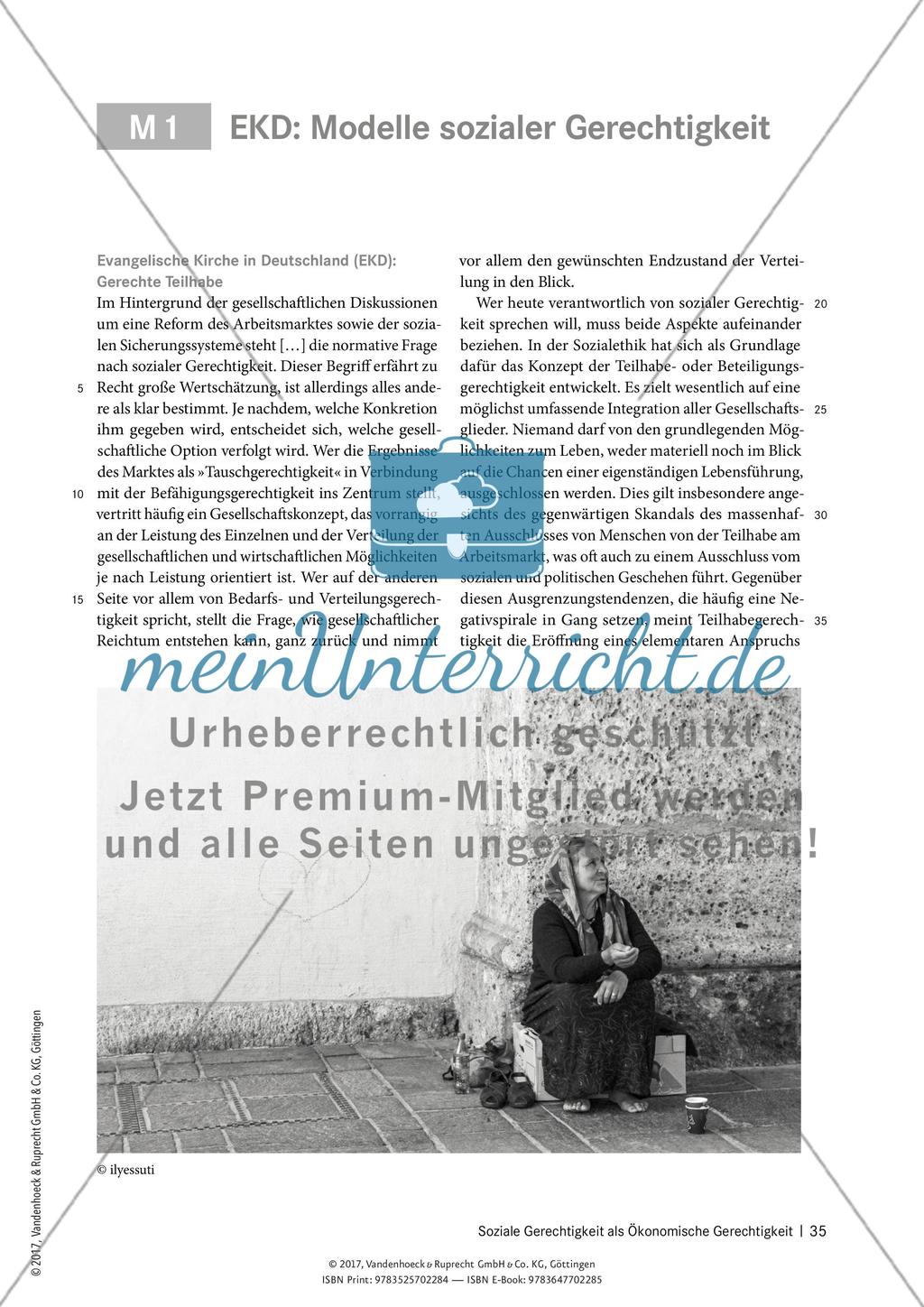 Soziale Gerechtigkeit als Ökonomische Gerechtigkeit Preview 3