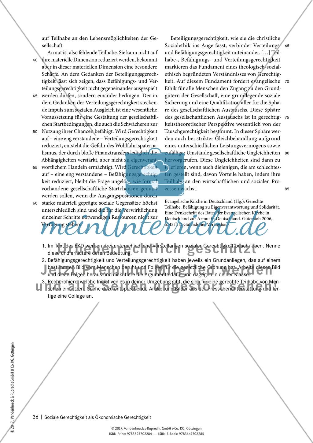 Soziale Gerechtigkeit als Ökonomische Gerechtigkeit Preview 4