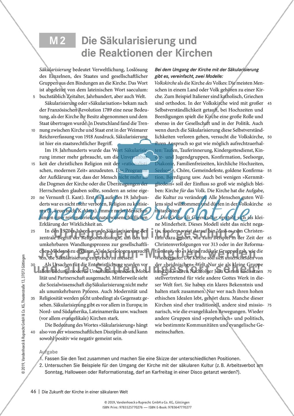Die Zukunft der Kirche in einer säkularen Welt Preview 6