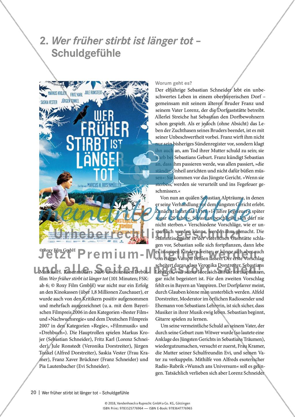 Wer früher stirbt ist länger tot – Schuldgefühle Preview 1